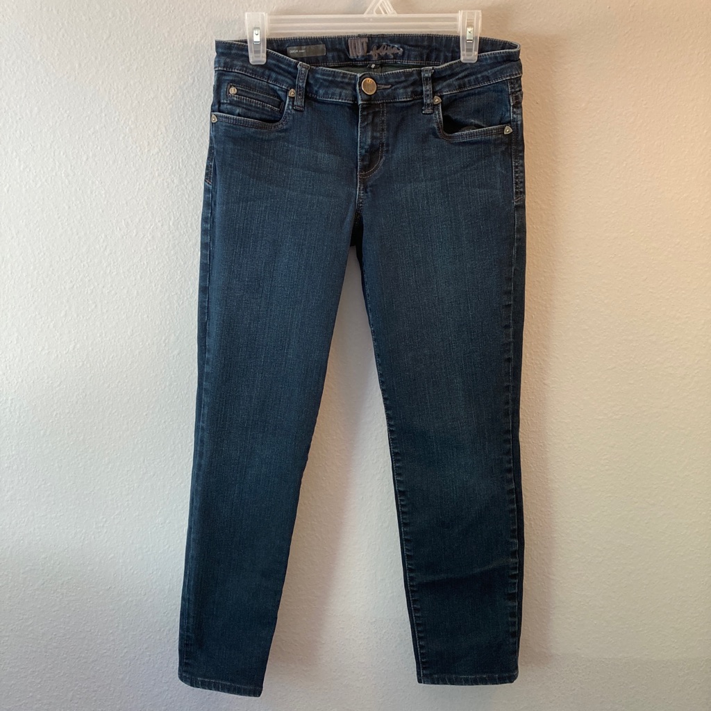 Kut From The Kloth Dark Wash “ Diana Skinny” Jeans Size 8